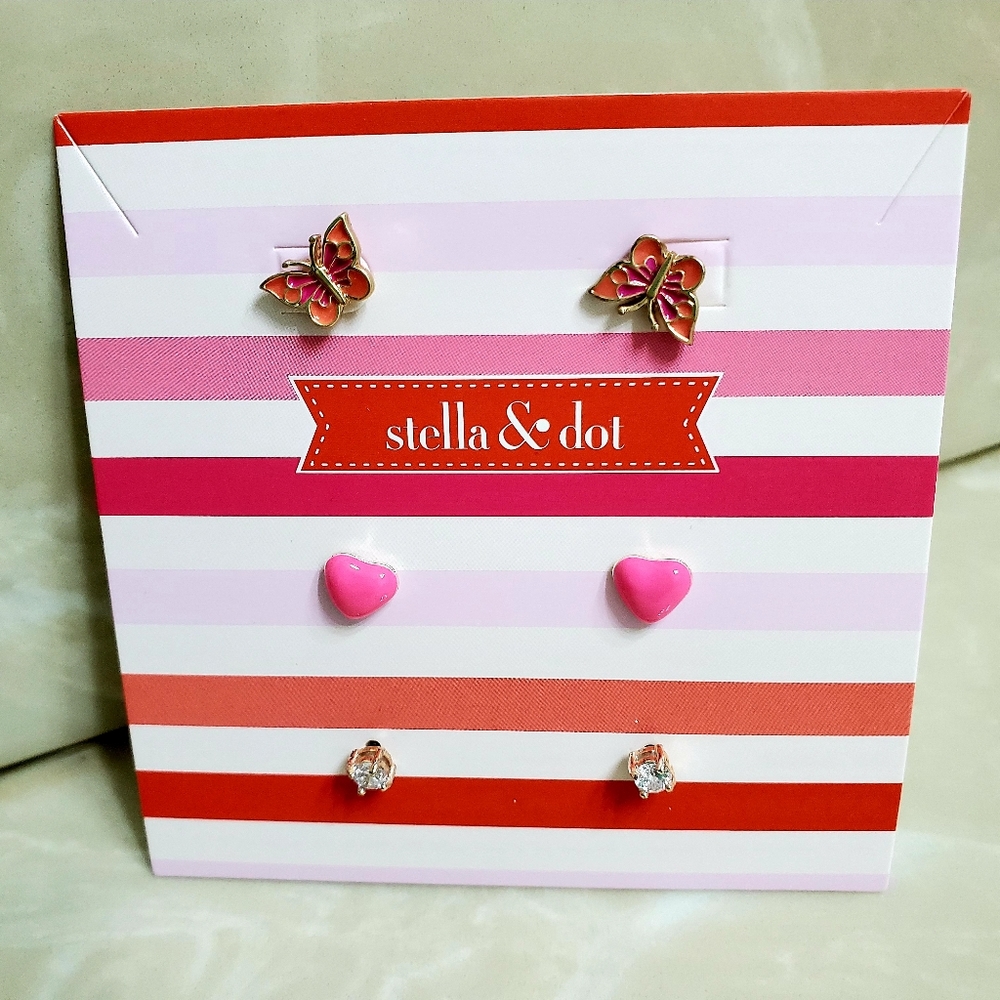Stella & Dot earring Set